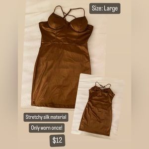 Lil Brown dress!